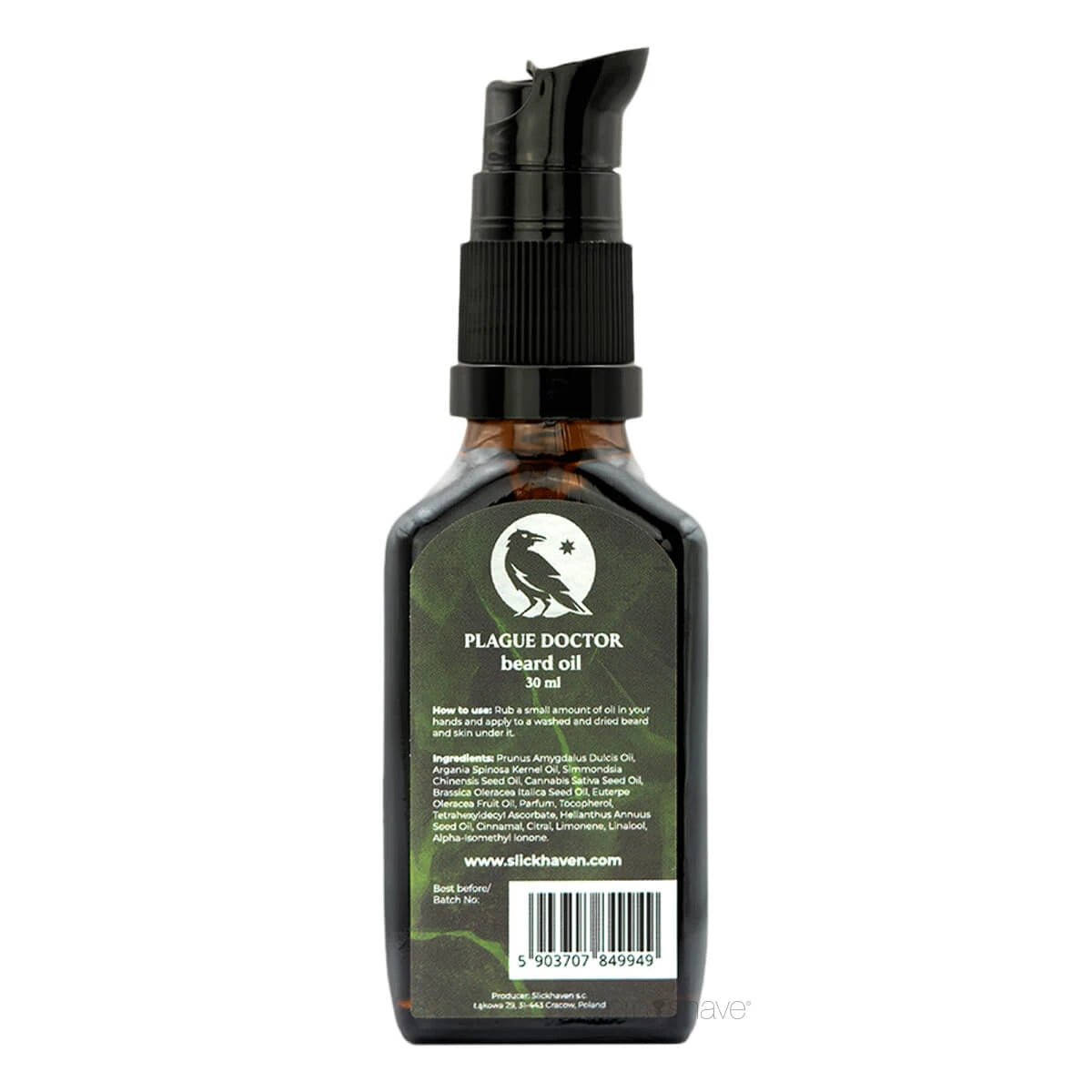 Beard oil, Plague Doctor, 30 ml.