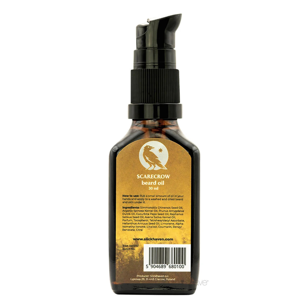 Beard oil, Scarecrow, 30 ml.