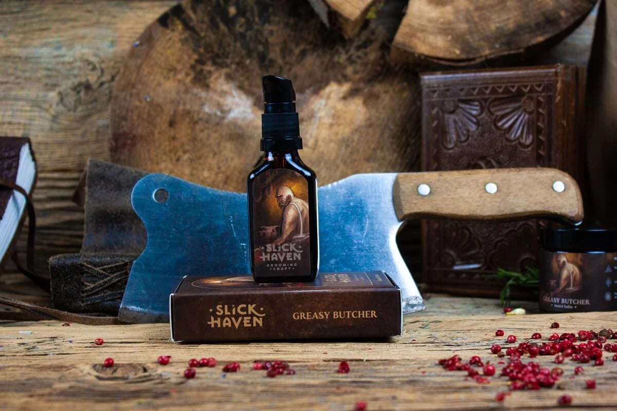 Beard oil, Greasy Butcher, 30 ml.