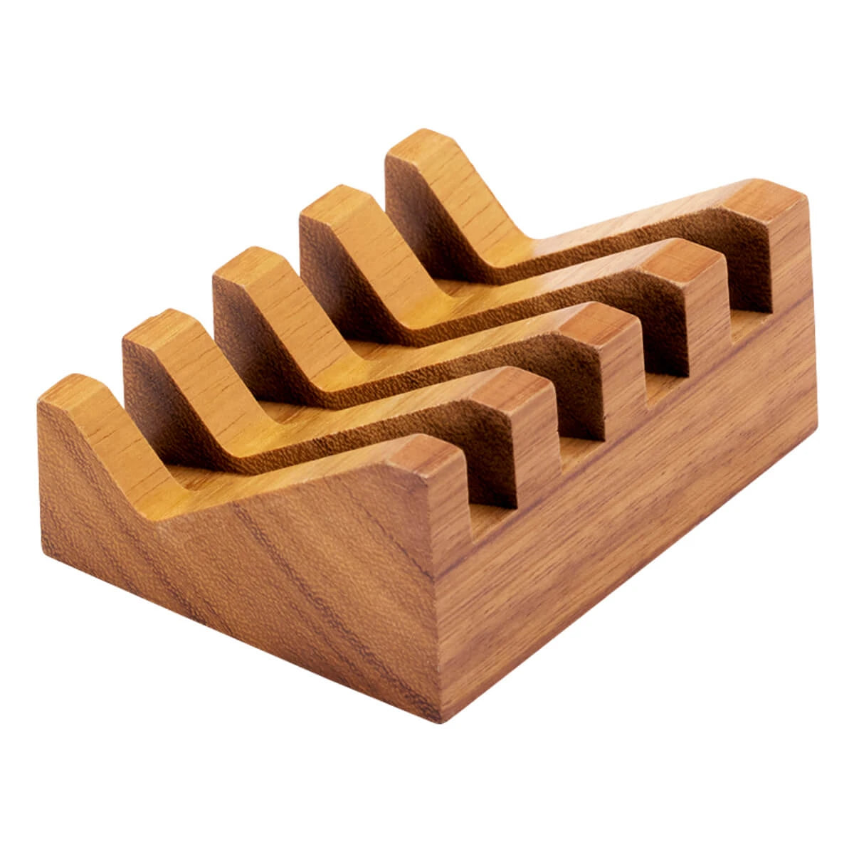 Diagonal Soap Dish, Wood