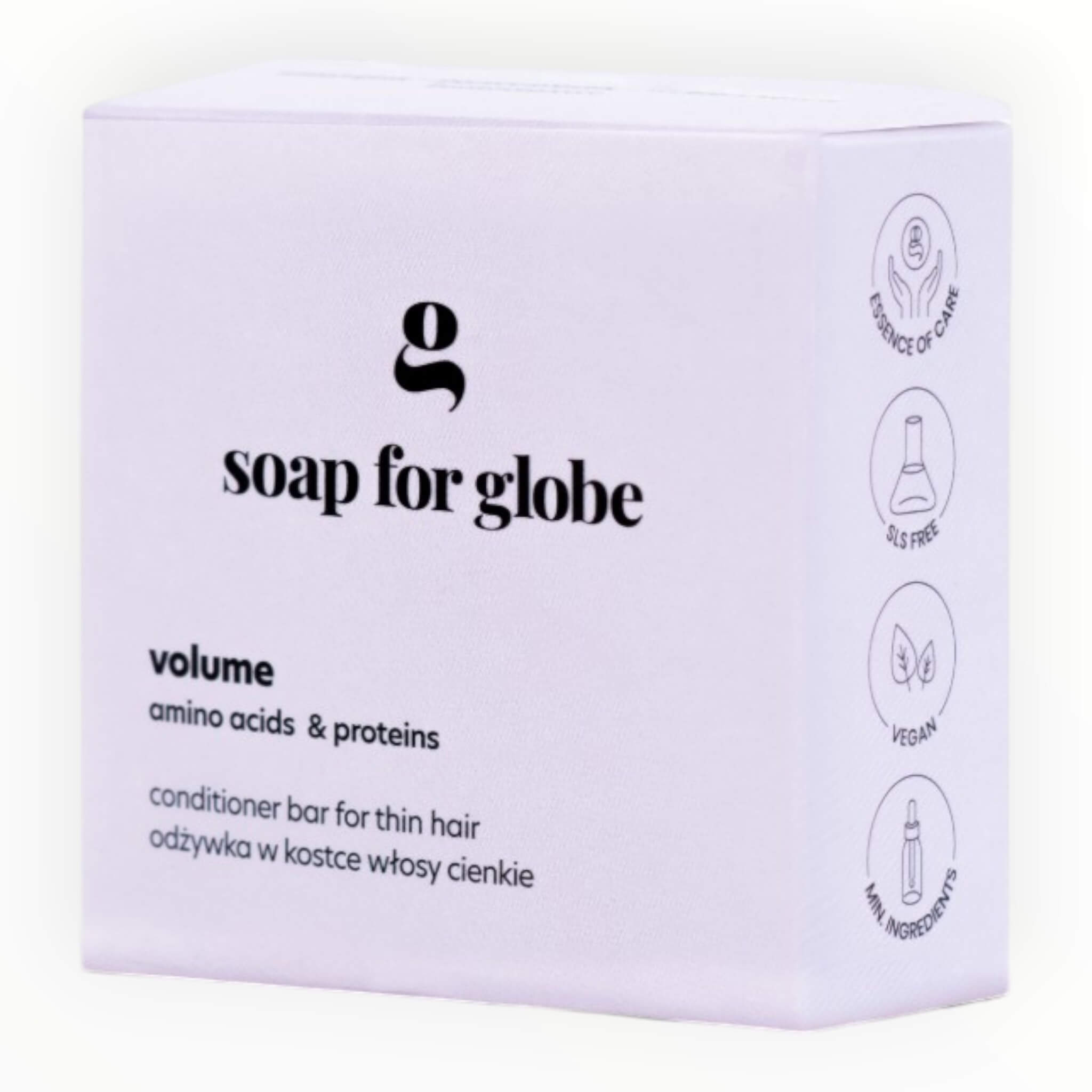 Conditioner Bar, Thin hair - Volume, 50 g.