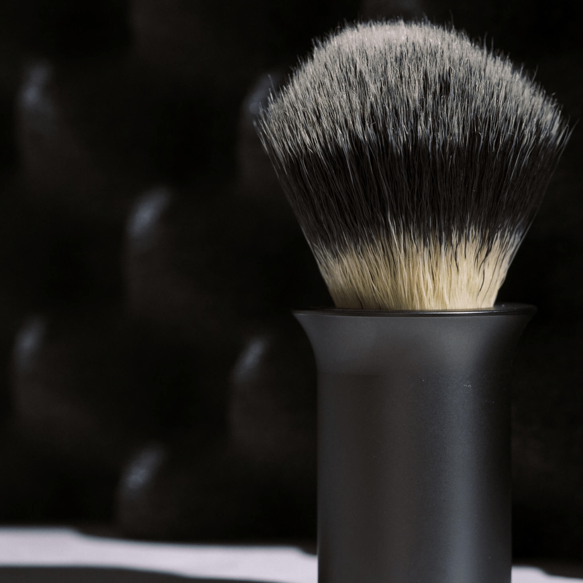 Shaving Brush, Synthetic Silvertip, Matte Black