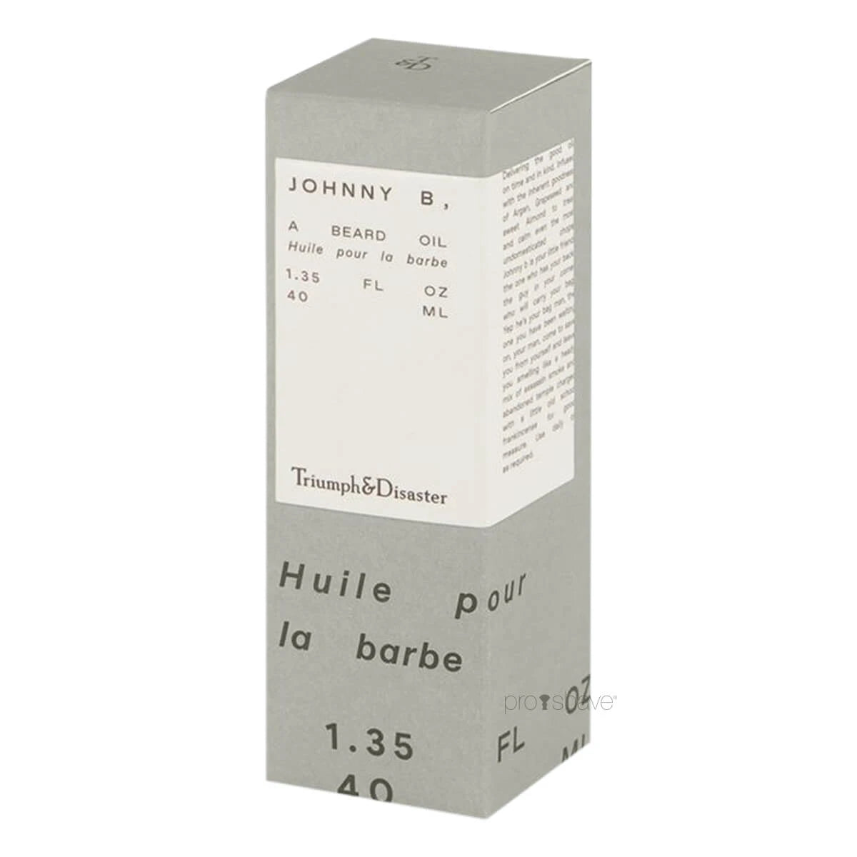 Johnny B Beard Oil, 40 ml.