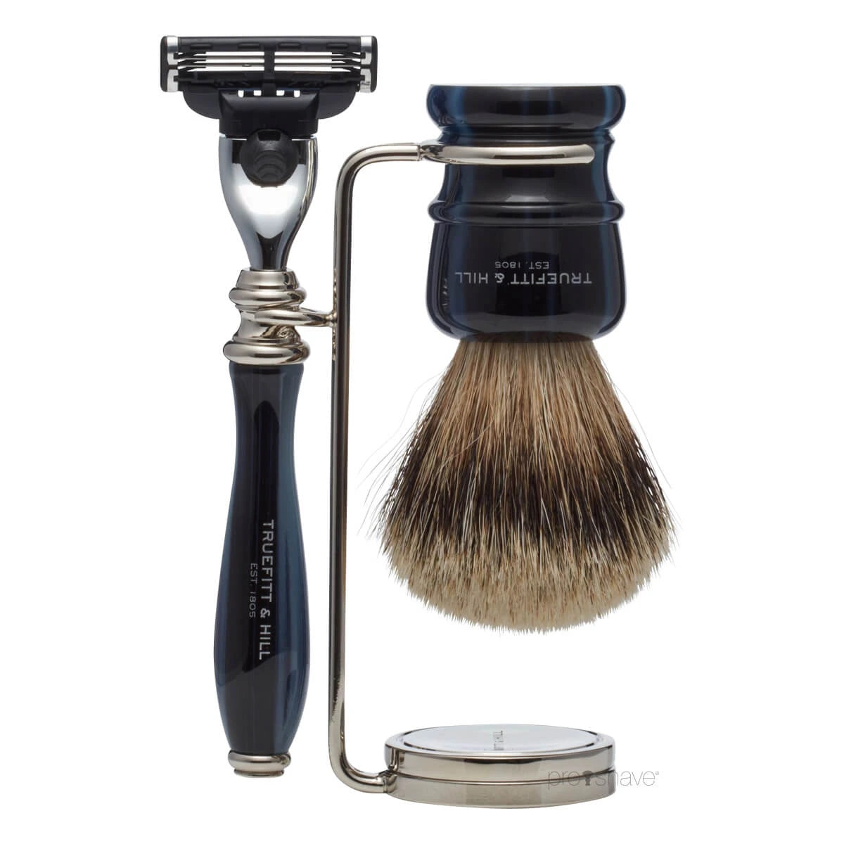 Holder for shaving brush and Shaver
