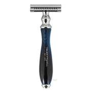 DE razor, Wellington, Faux Blue Opal