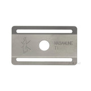 Masamune Baseplate, Closed Comb, Titanium