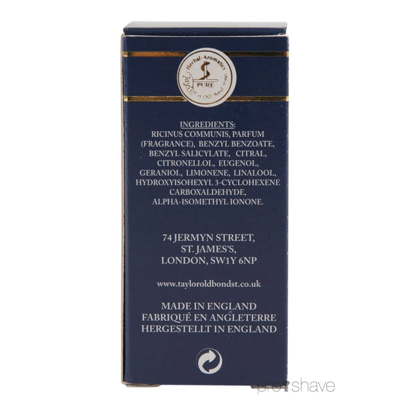Preshave Oil, Aroma Therapy, 30 ml.