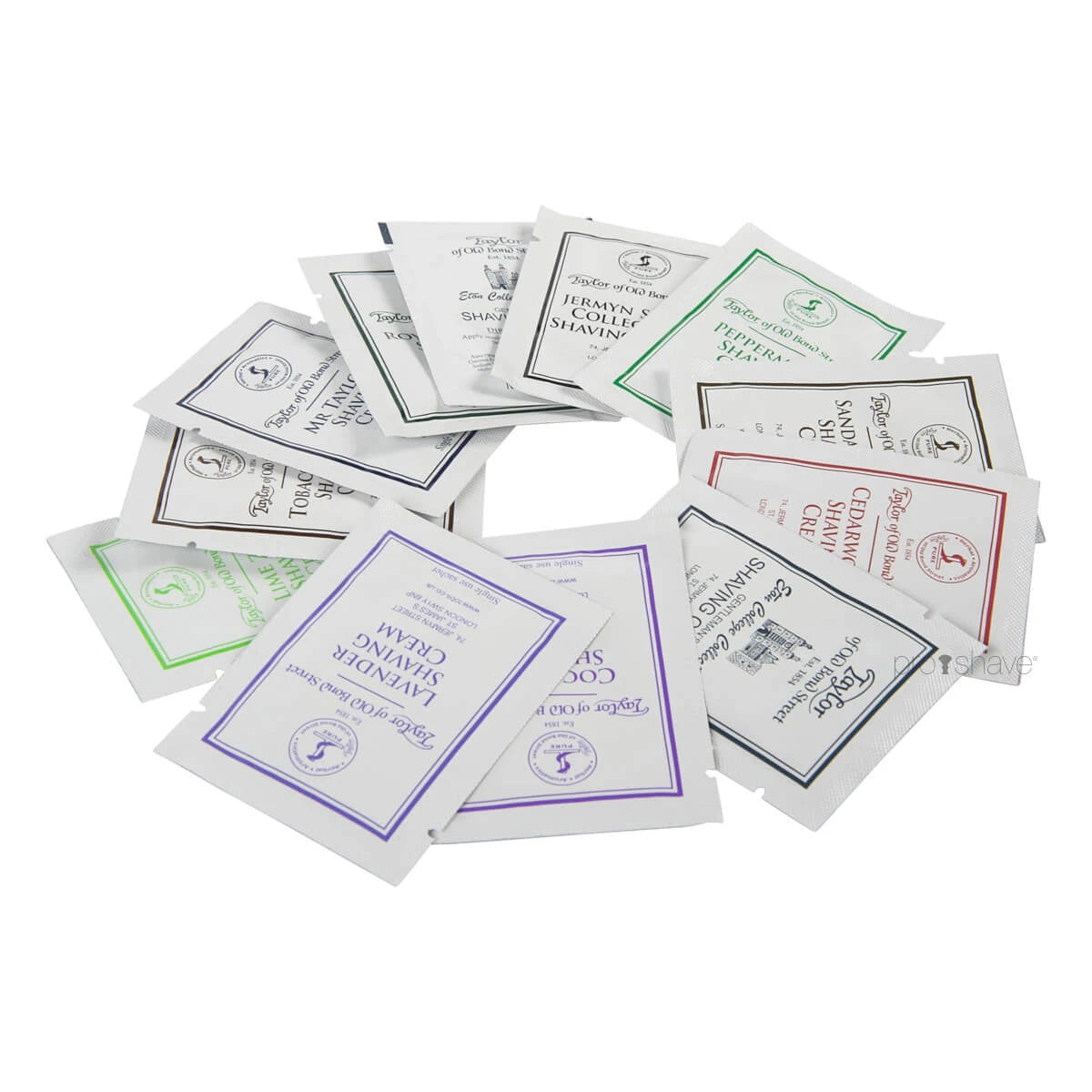 Samples Pack, Shaving Creams