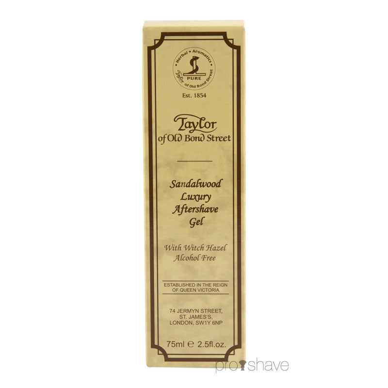 Aftershave Gel, Sandalwood, 75 ml.