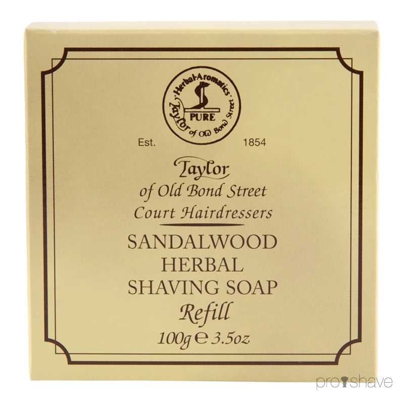 Shaving Soap Refill, Sandalwood, 100 gr.