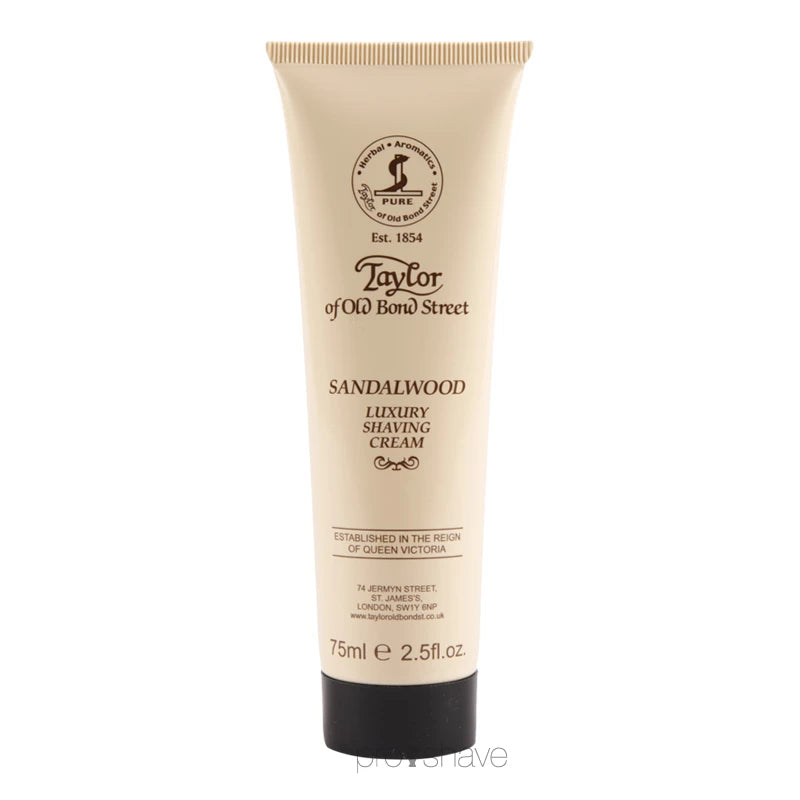 Shaving cream, Sandalwood, 75 ml.
