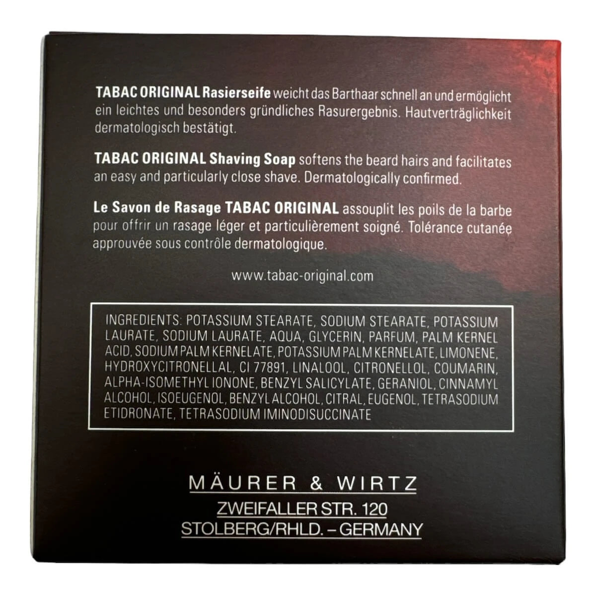 Shaving soap Refill for bowl, 125 gr.