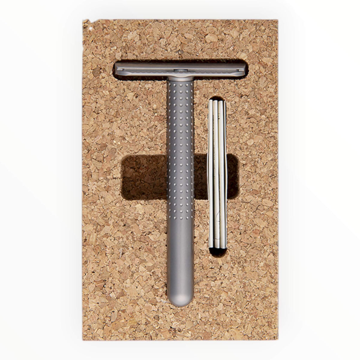 Amakuni Single-Edge Razor, Stainless Steel - Matte