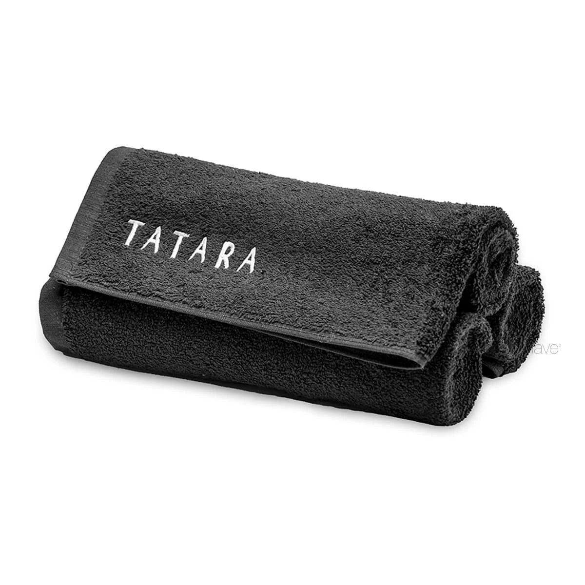 Shaving towel, Black