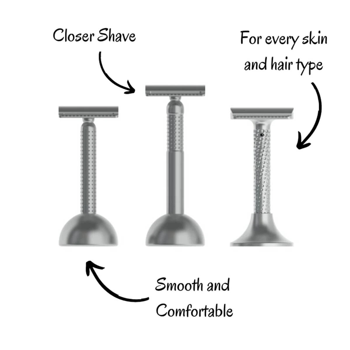 Muramasa, Adjustable DE razor, Stainless steel