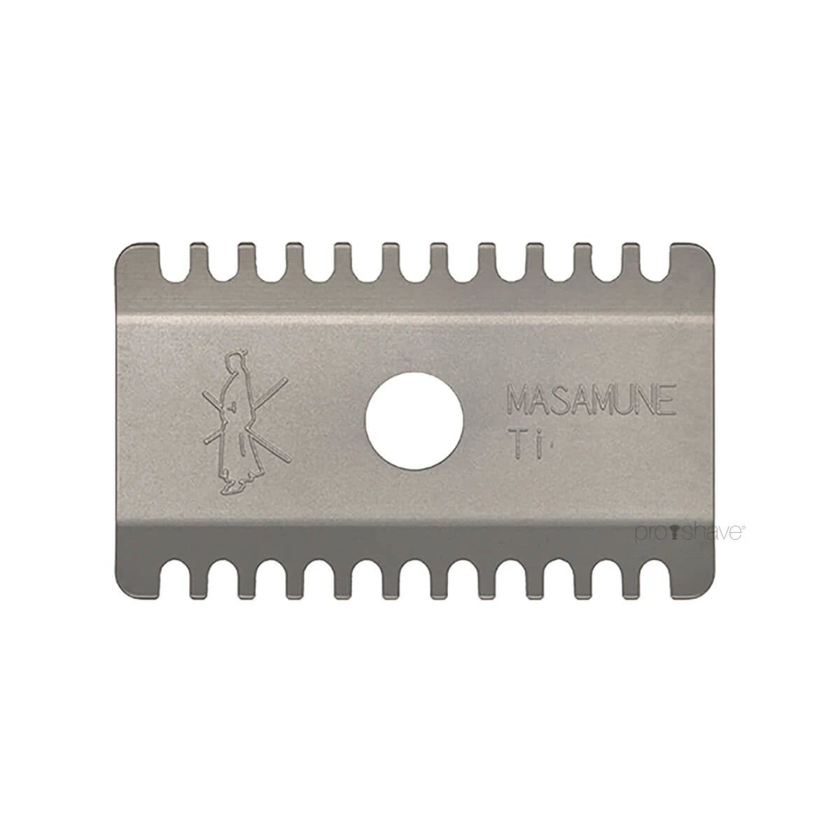 Masamune Base plate, Open comb, Titanium