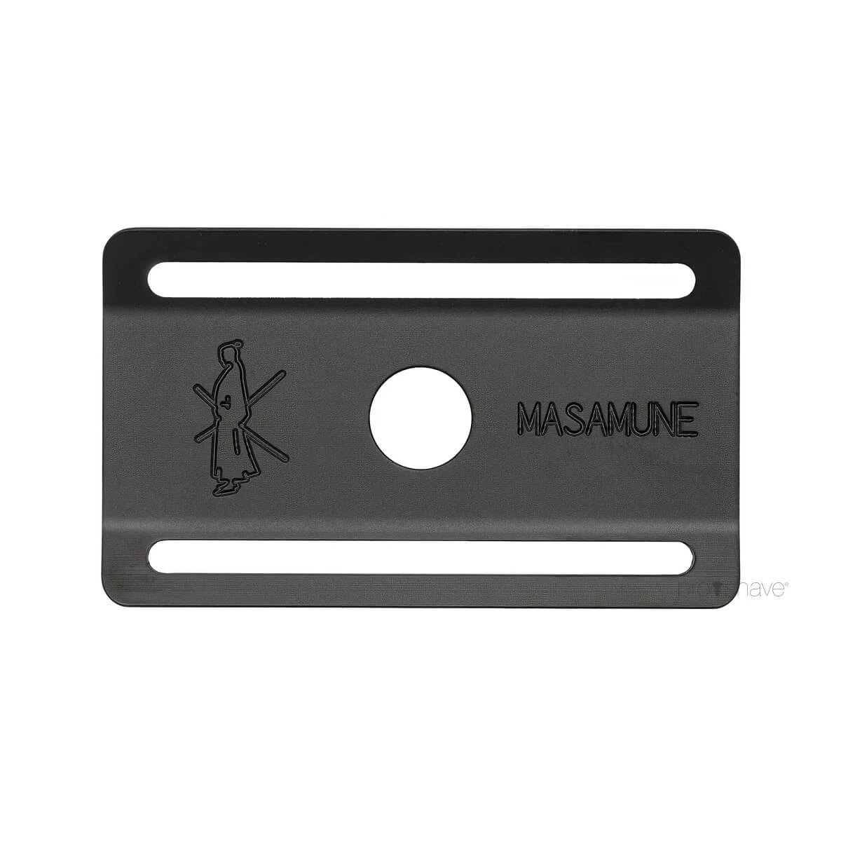 Masamune Base plate, Closed Comb, Stainless steel - Dark