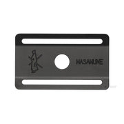 Masamune Base plate, Closed Comb, Stainless steel - Dark