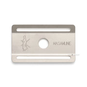 Masamune Base plate, Closed Comb, Stainless steel - Matte