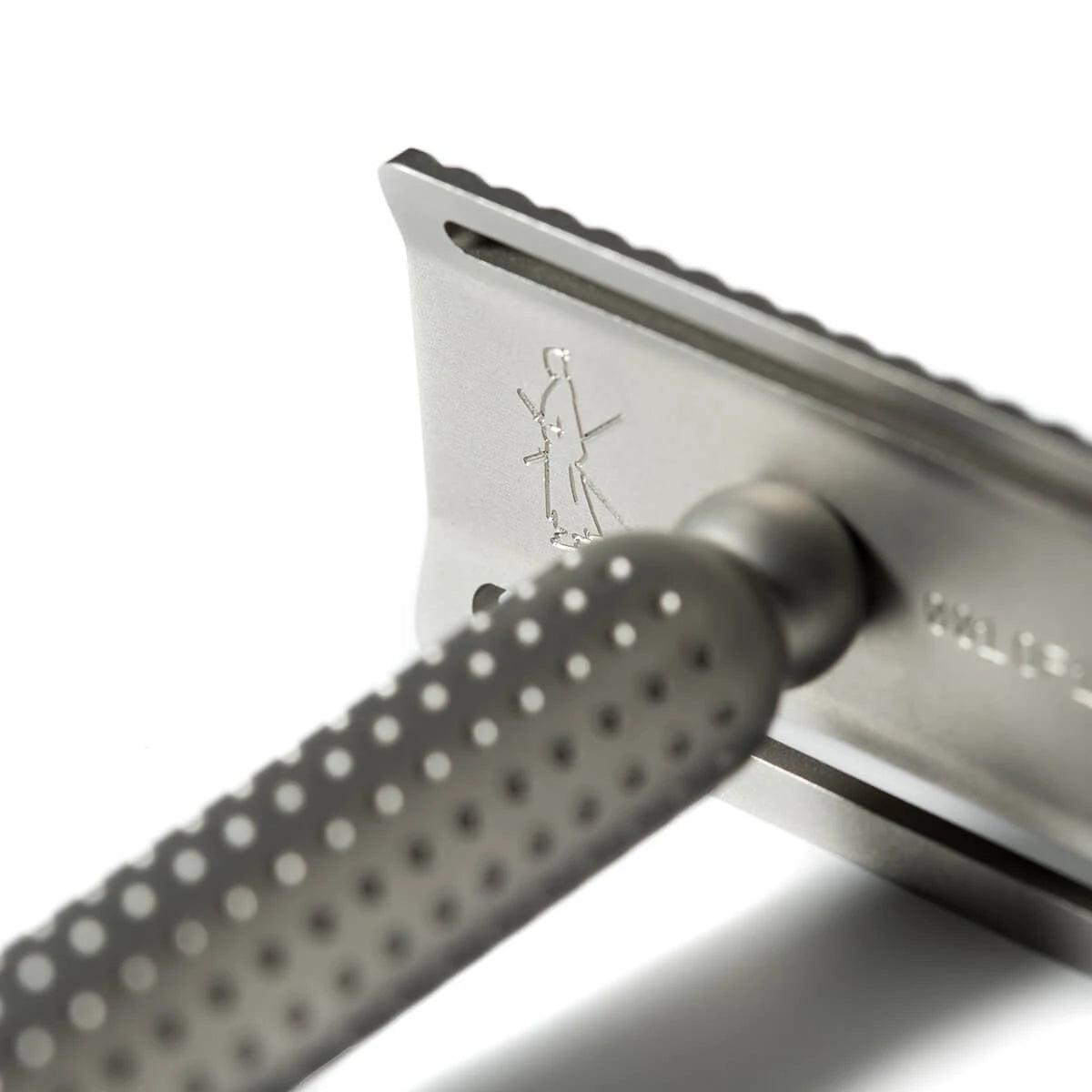 Masamune DE razor, Closed Comb, Stainless steel - Matte