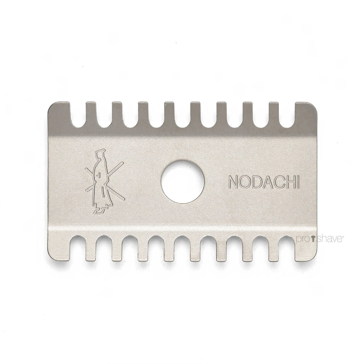 Masamune Nodachi Base Plate, Open Comb, Stainless Steel - Matte