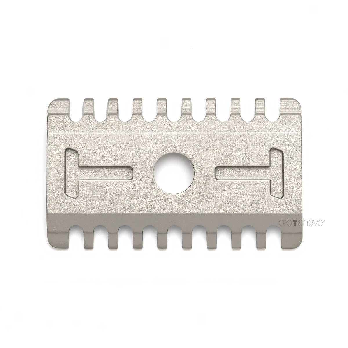 Masamune Nodachi Base Plate, Open Comb, Stainless Steel - Matte