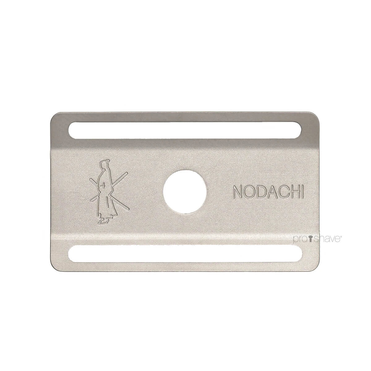 Masamune Nodachi Base Plate, Closed Comb, Stainless Steel - Matte