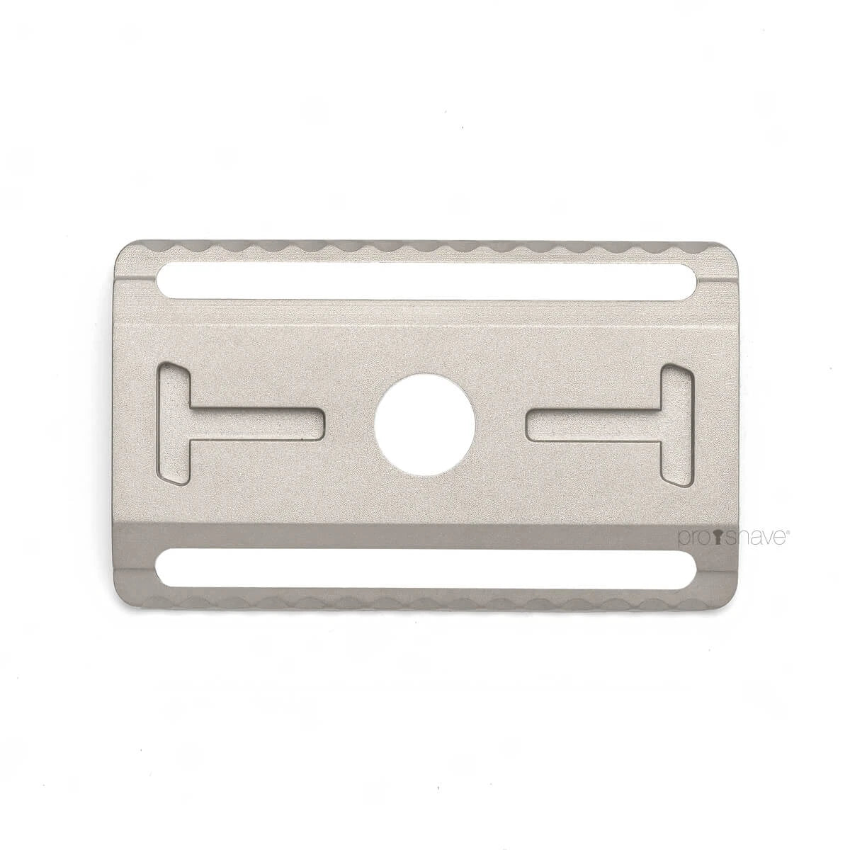 Masamune Nodachi Base Plate, Closed Comb, Stainless Steel - Matte