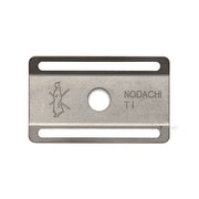 Masamune Nodachi Baseplate, Closed Comb, Titanium