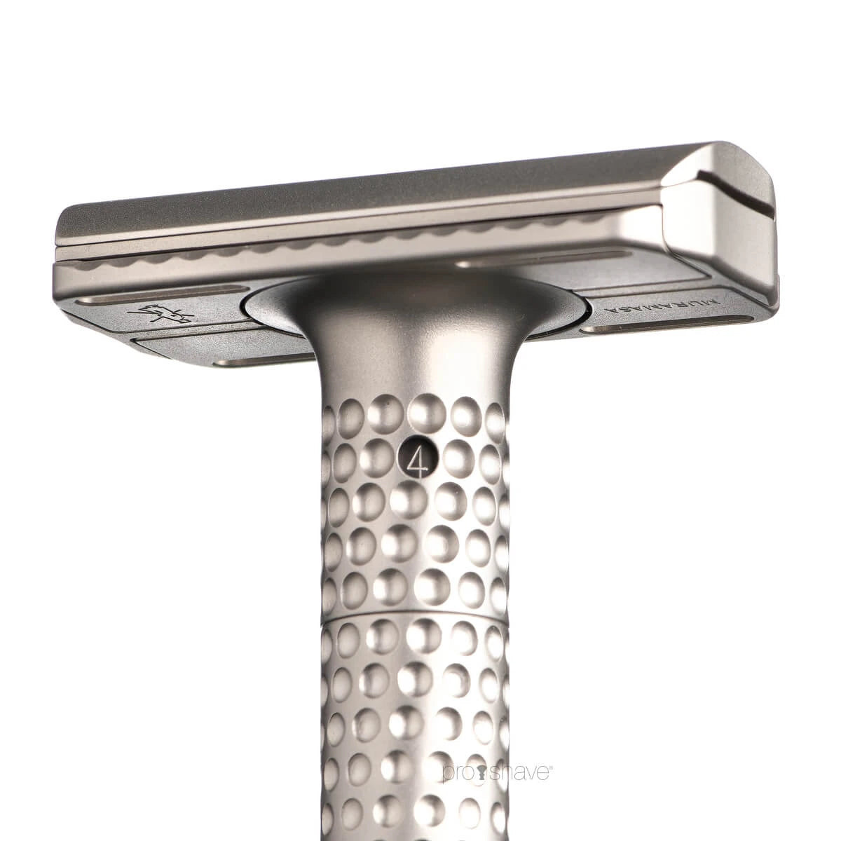 Muramasa, Adjustable DE razor + Stand, Stainless steel
