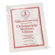 Shaving Cream, Cedarwood, 5 ml, SAMPLE