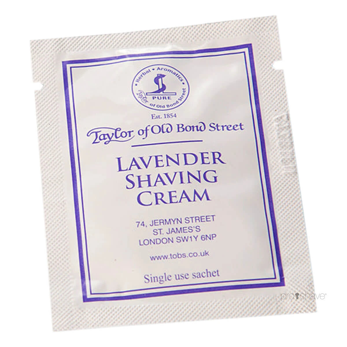 Lavender shaving cream, 5 ml, SAMPLE