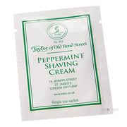 Shaving Cream, Peppermint, 5 ml, SAMPLE