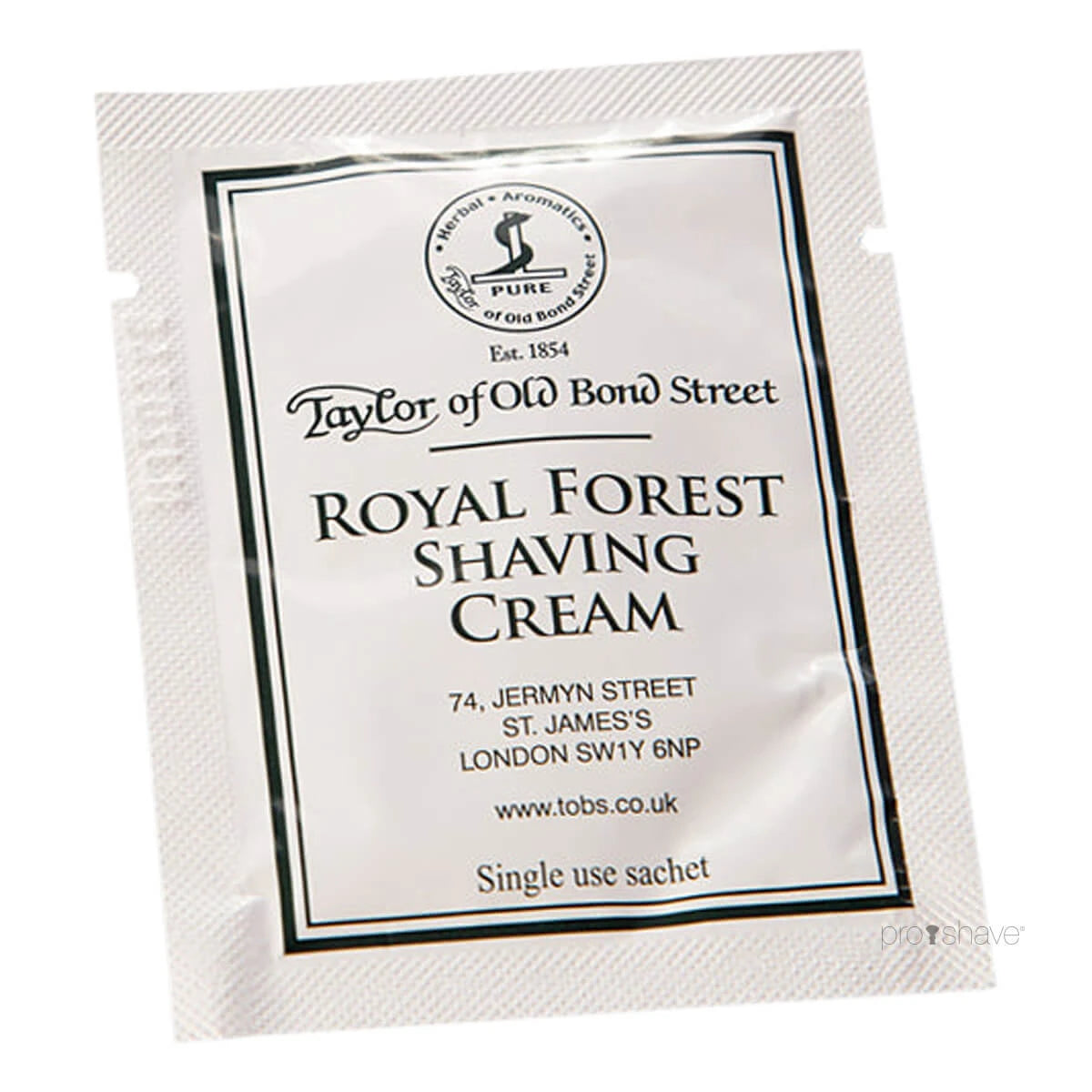 Shaving cream, Royal Forest, 5 ml, SAMPLE