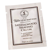Shaving cream, Sandalwood, 5 ml, SAMPLE