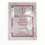 Shaving Cream, Rose, 5 ml, SAMPLE