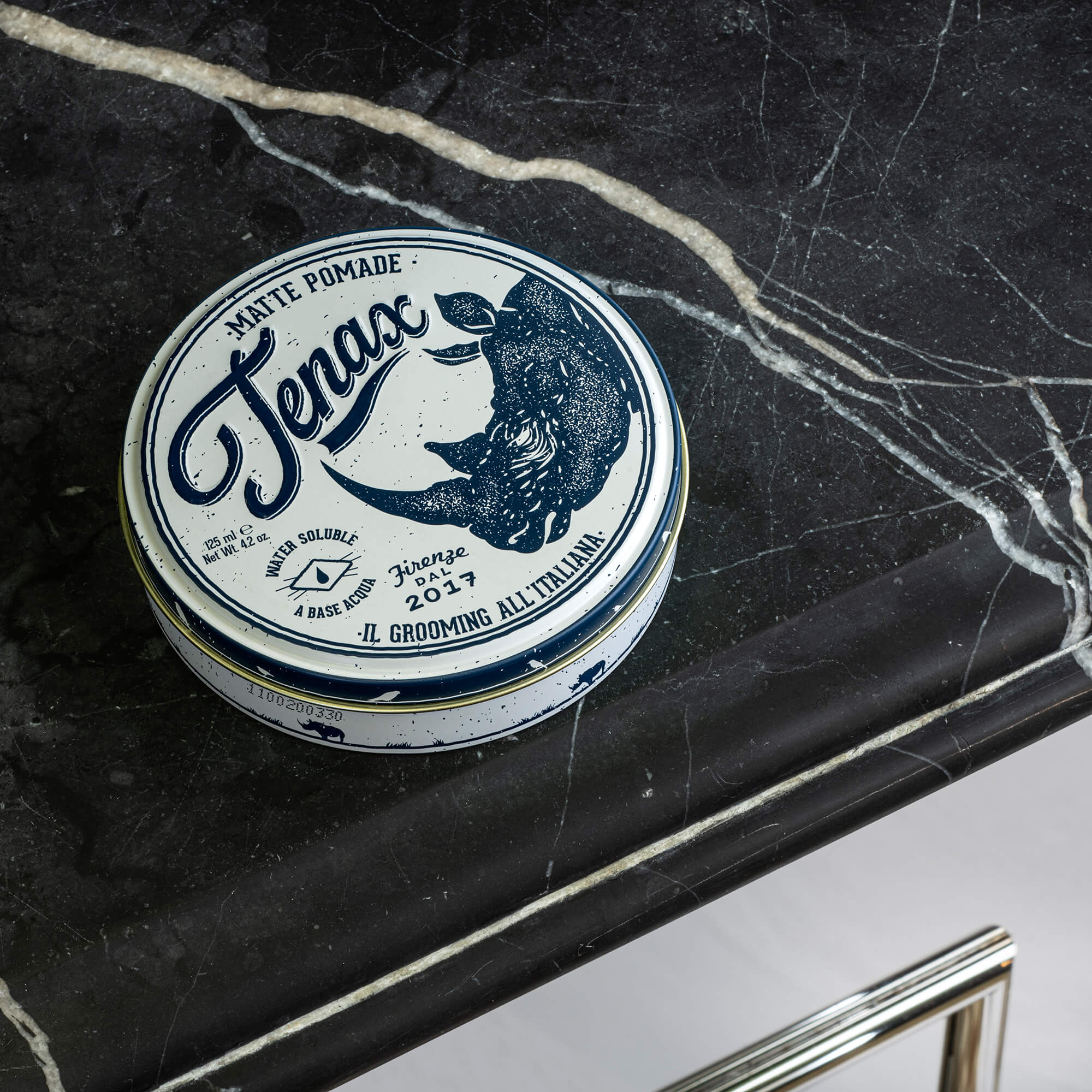 Hair Pomade, Matte Effect, Blue, 125 ml.