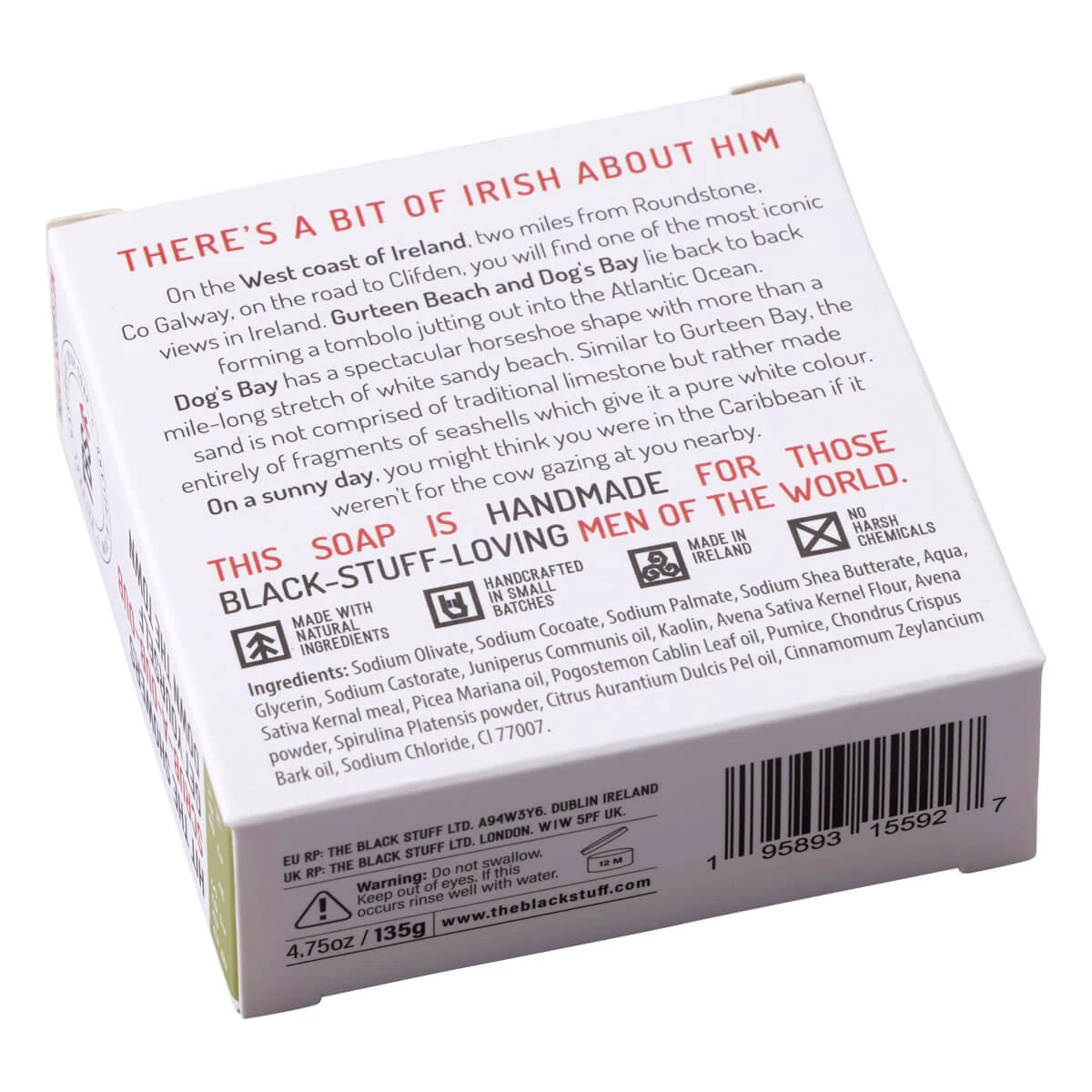 Soap, Dog's Bay Beach, 135 g.