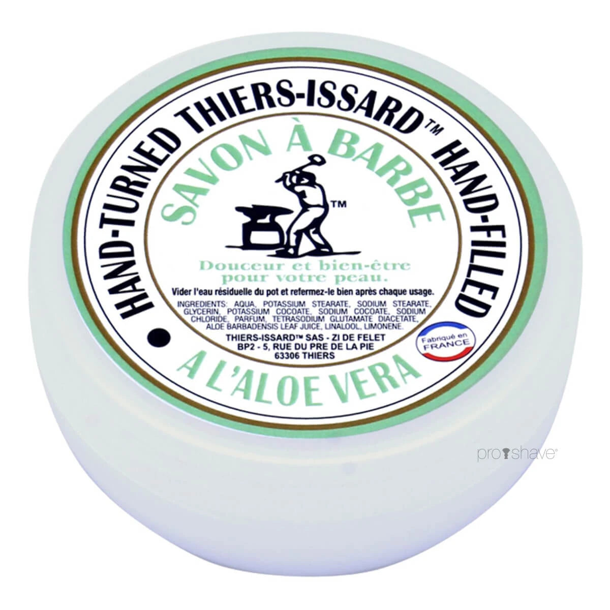 Shaving soap, Aloe Vera, 150 gr.
