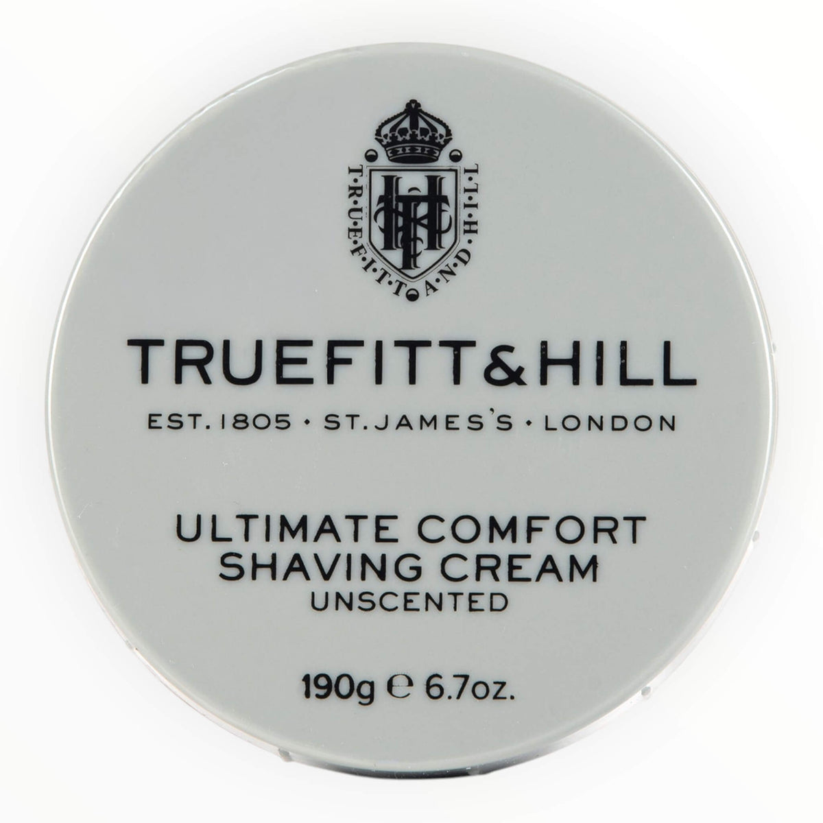 Shaving Cream, Ultimate Comfort, Unscented, 190 gr.