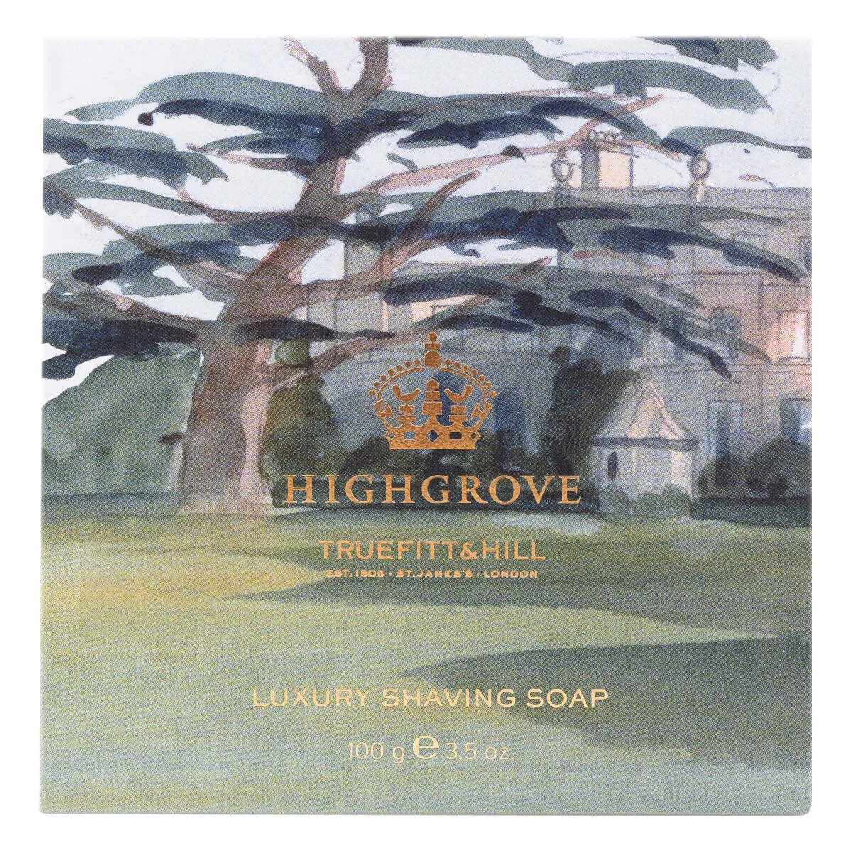 Shaving soap in wooden bowl, Highgrove, 100 g.