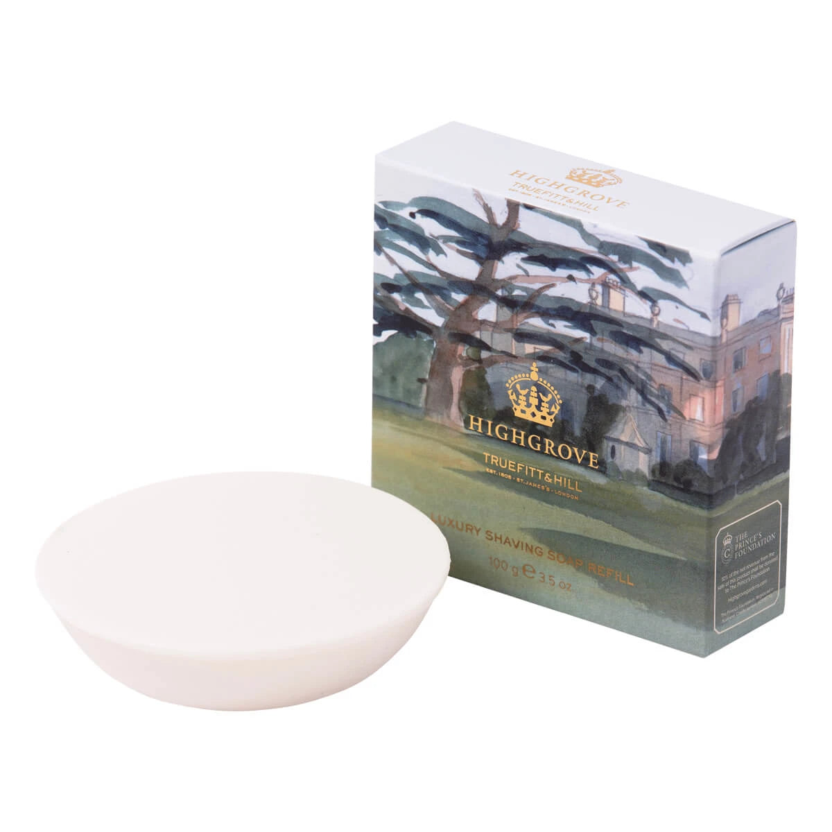 Shaving soap refill, Highgrove, 100 g.