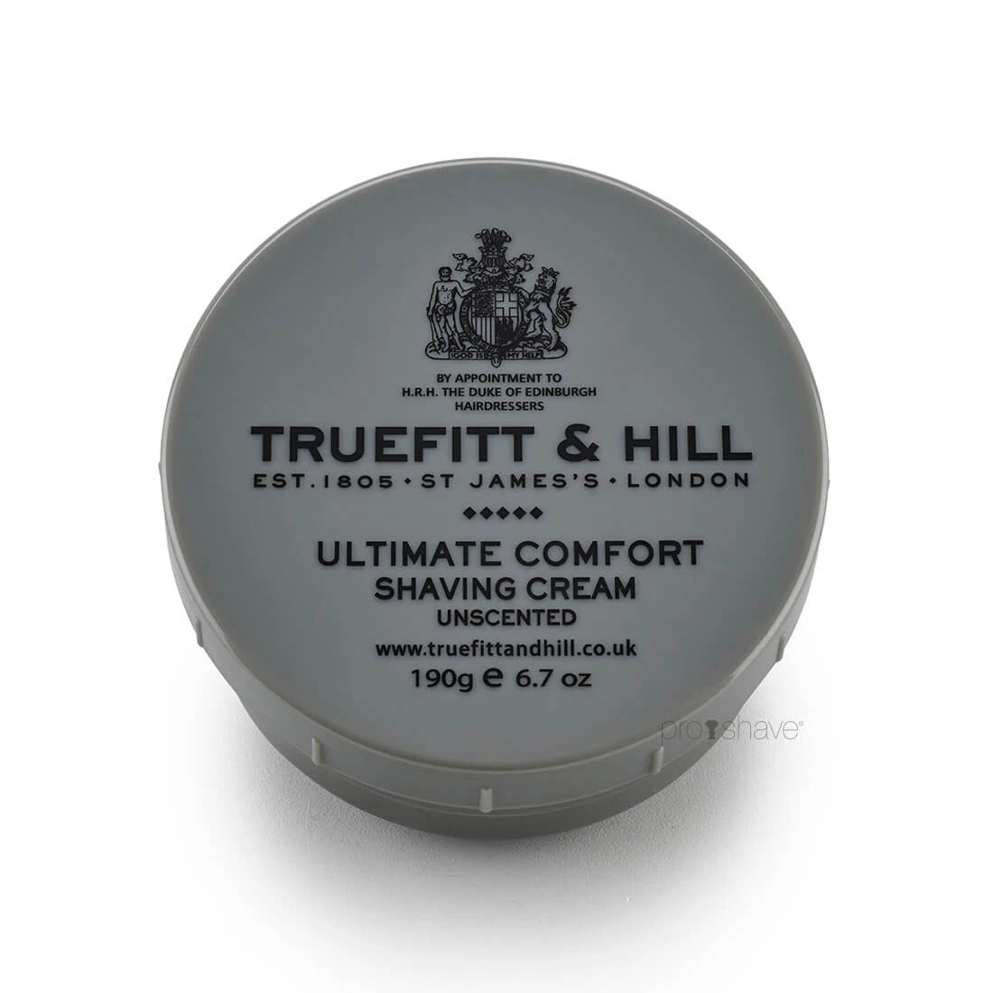 Shaving Cream, Ultimate Comfort, Unscented, 190 gr.