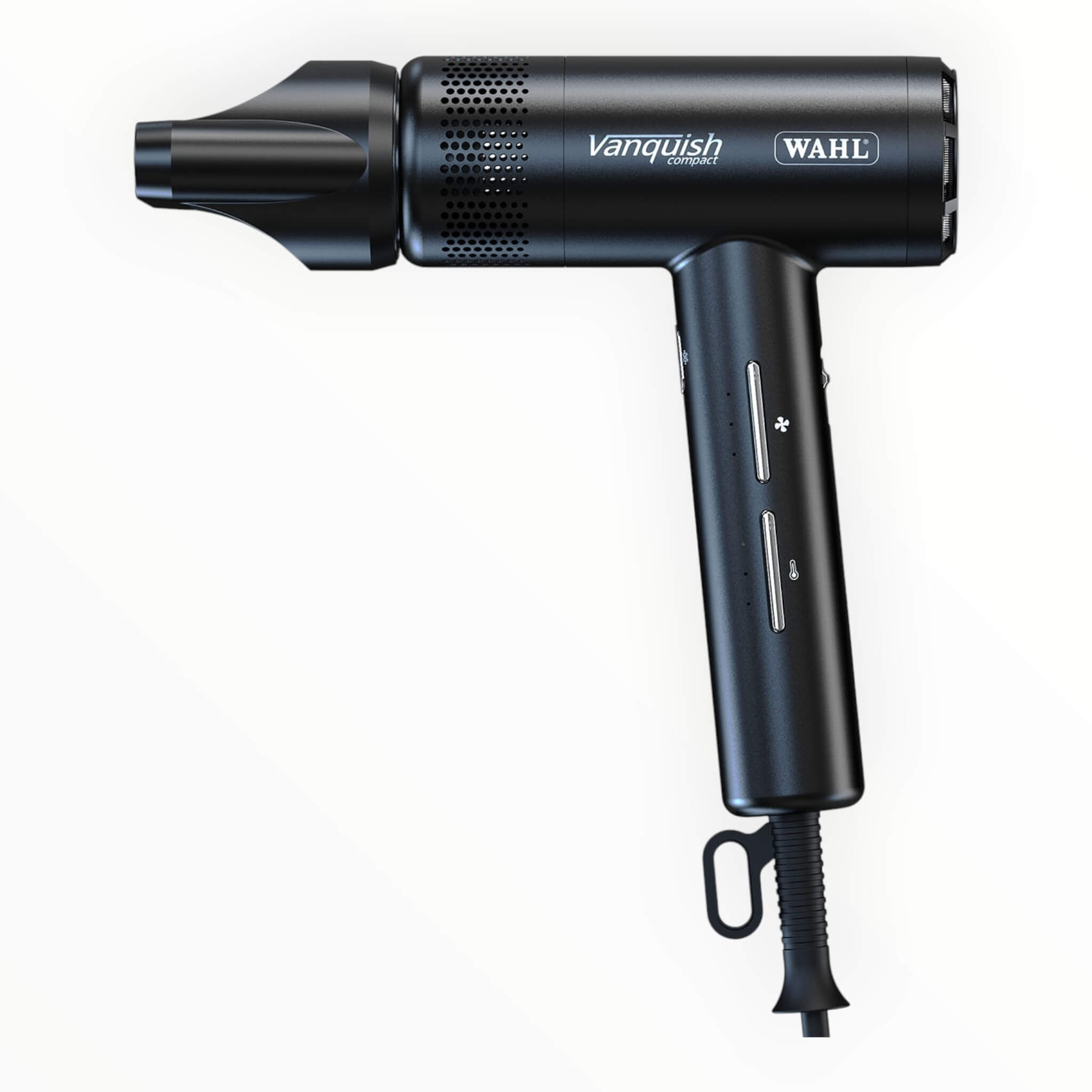 Vanquish Hair Dryer, Compact, 1600W, Black