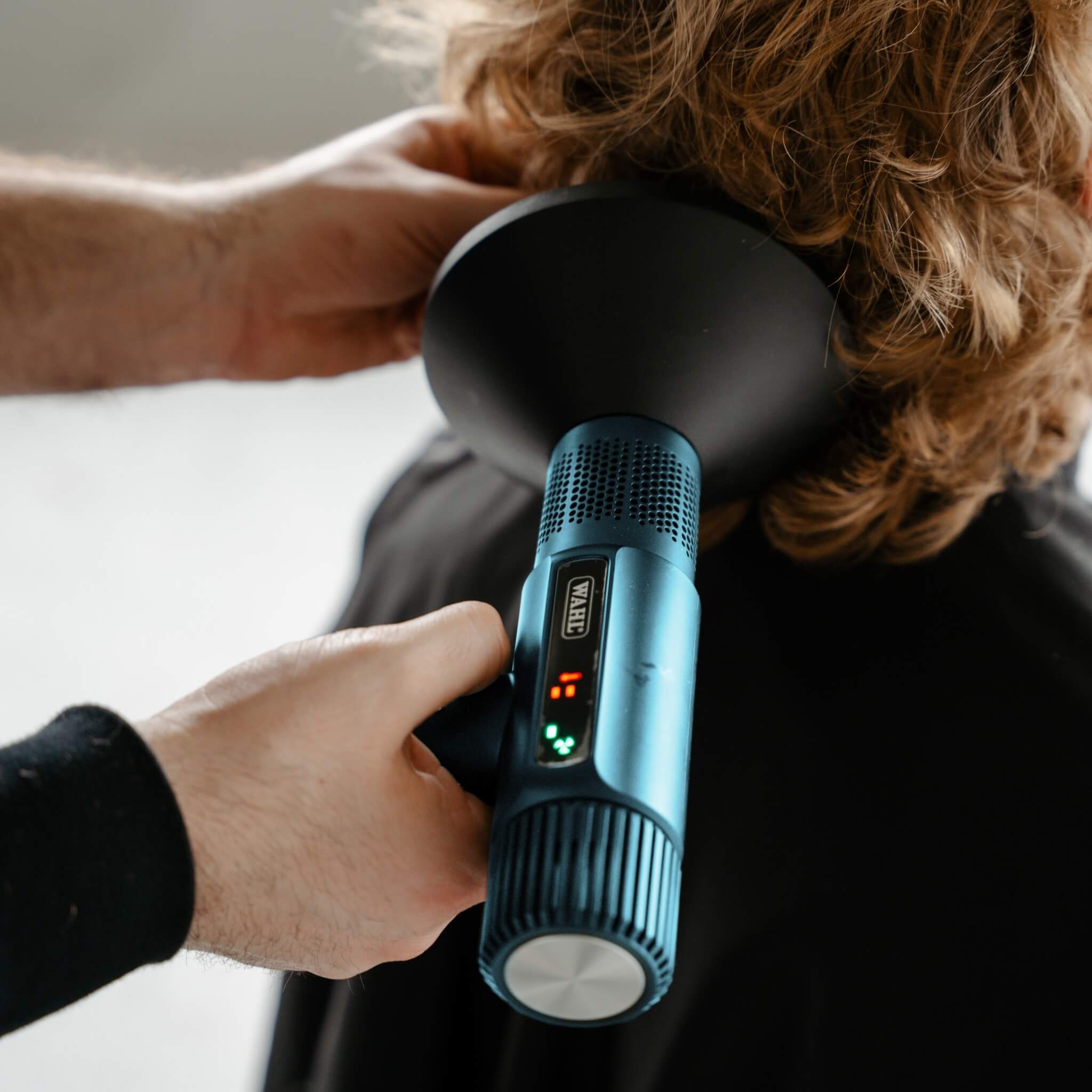 Vanquish Hair Dryer, 1600W, Cool Blue