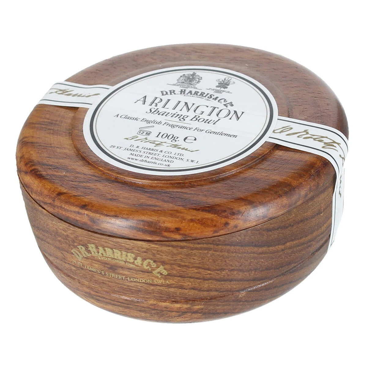 Arlington Shaving Soap in Mahogany Wooden Bowl, 100 gr.