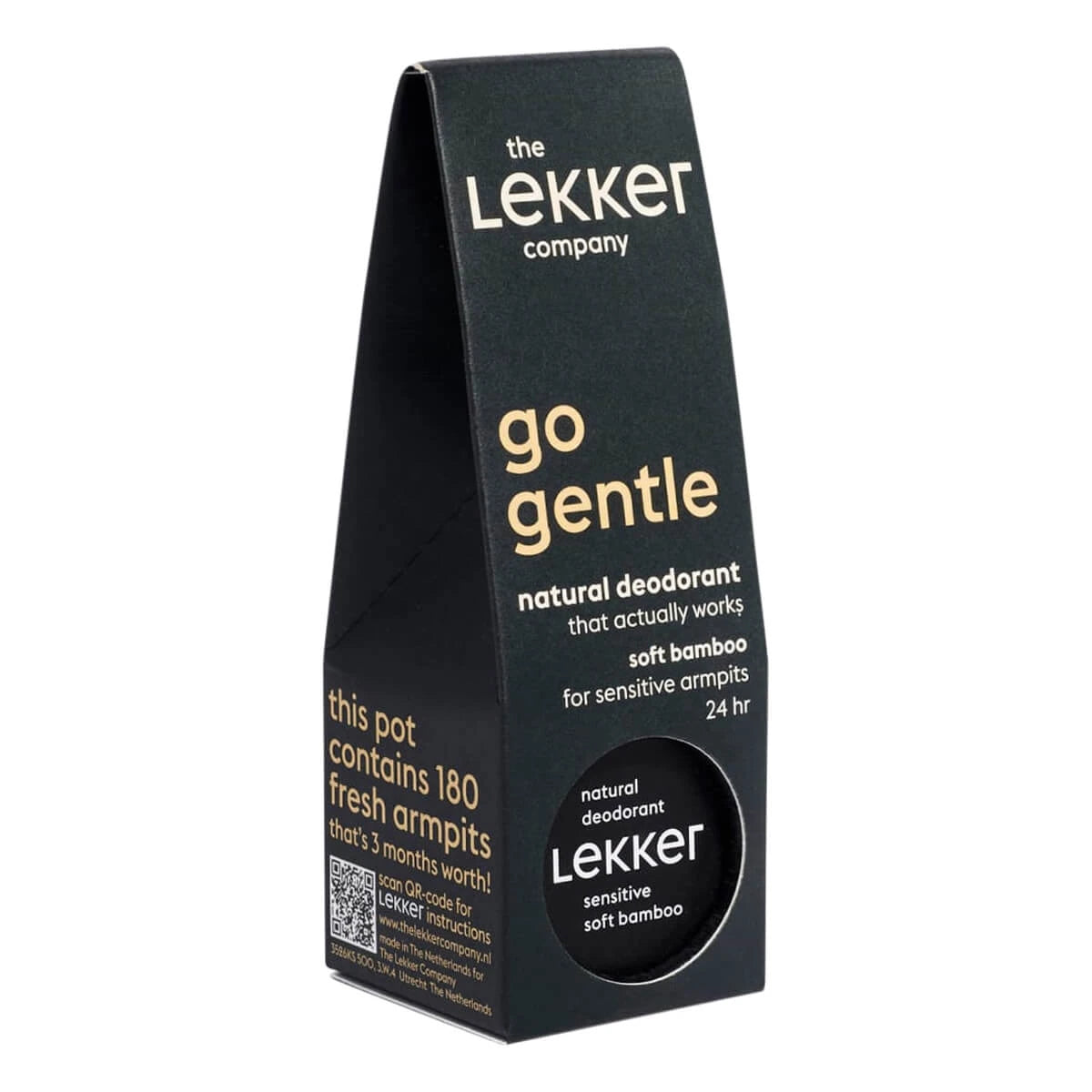 Deodorant Cream, Go Gentle - Sensitive, 30 g.