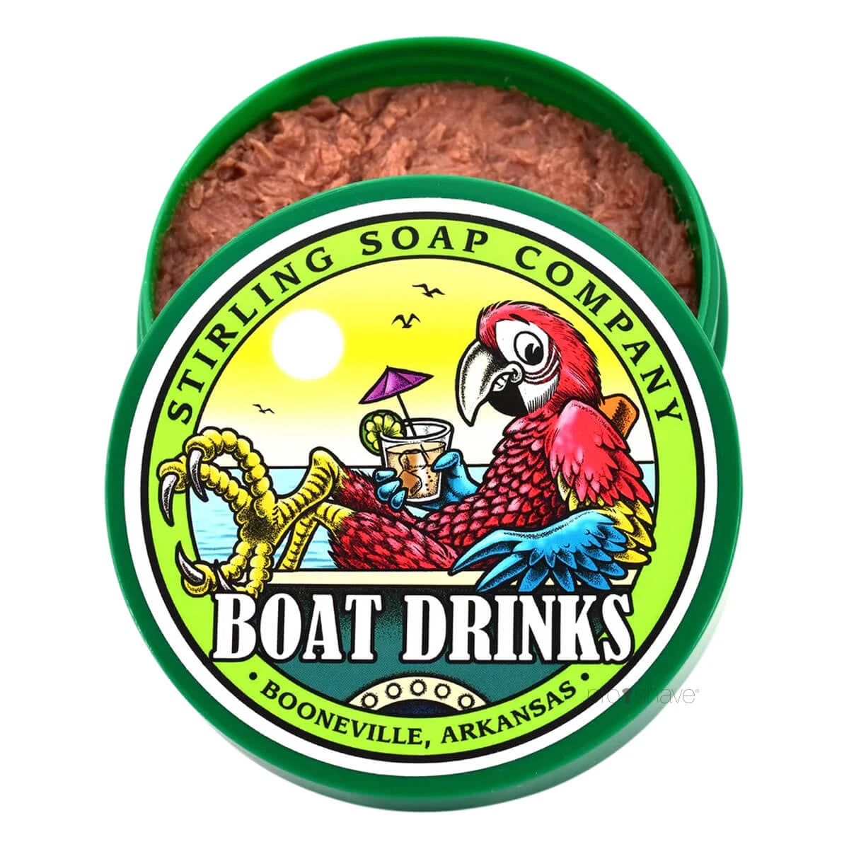 Shaving soap, Boat Drinks, 170 ml.