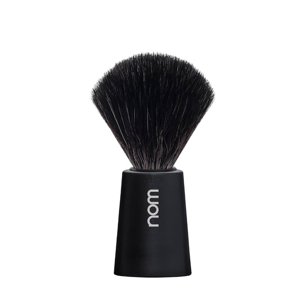Shaving Brush, CARL, Black Fibre, Black