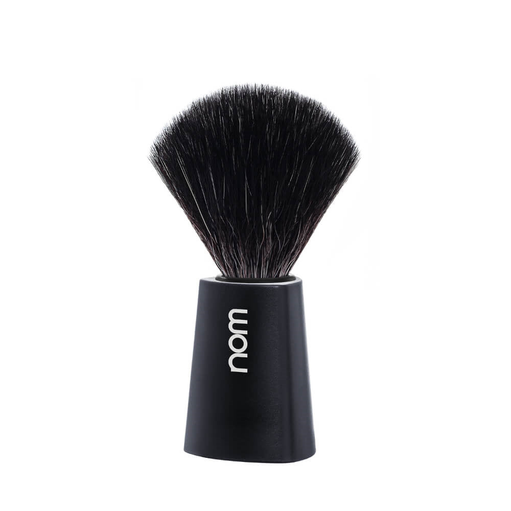 Shaving Brush, CARL, Black Fibre, Black